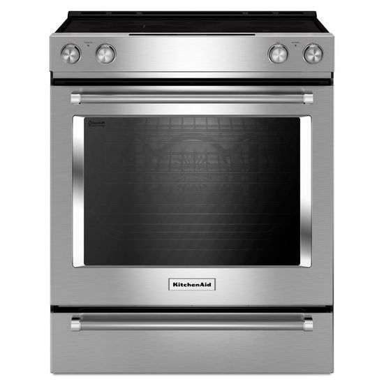 KitchenAid 30Inch 5Element Electric Convection SlideIn Range with Baking Drawer Sheely's